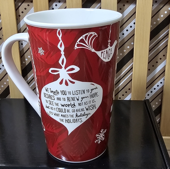 Starbucks bone china nouvelle porcelain coffee cup mug 2009 16 oz - Picture 4 of 7